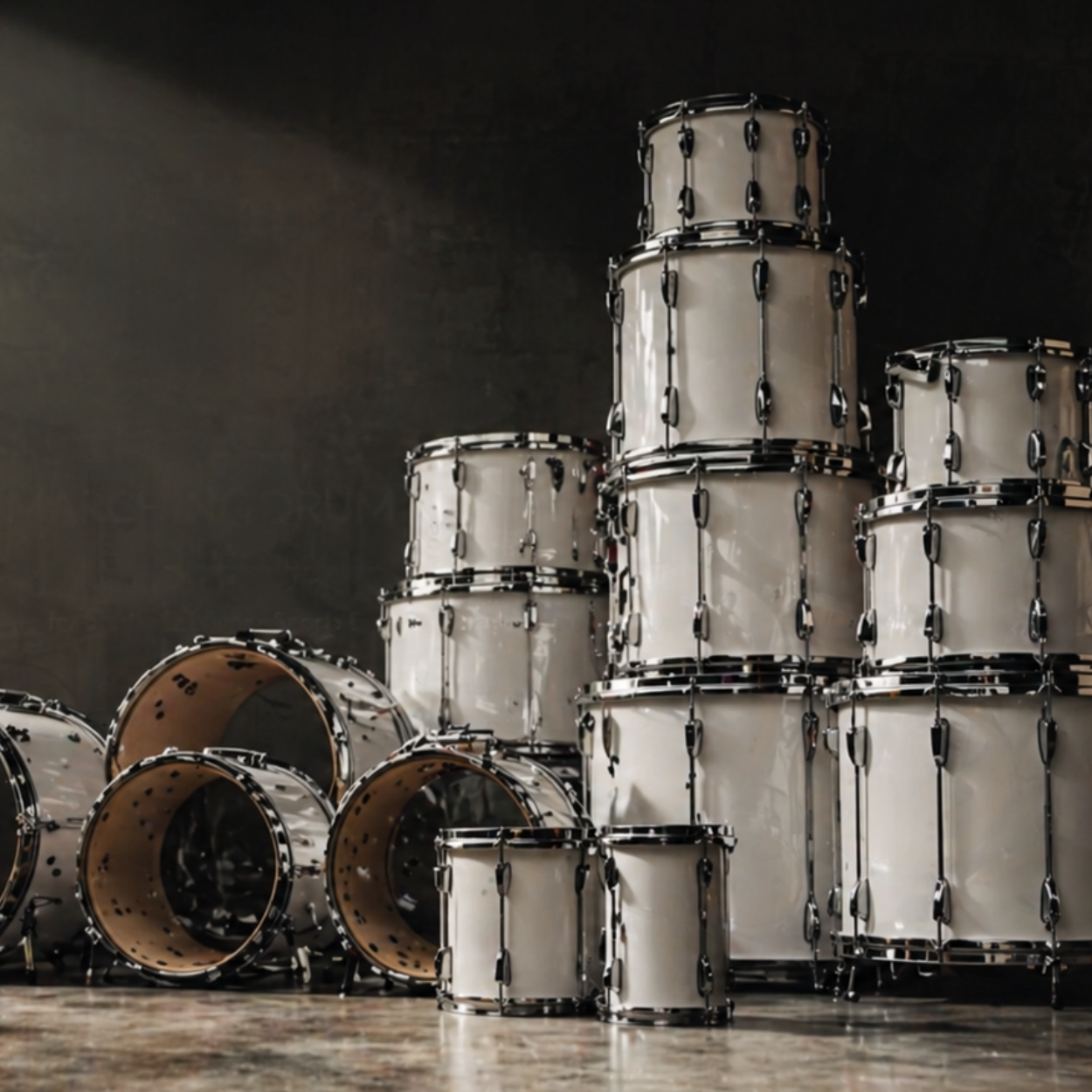 Studio drum kits